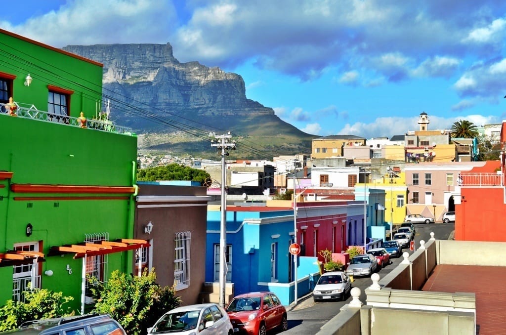 Bo Kaap table Mountain
